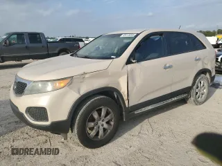 2011 Kia Sorento LX with VIN 5XYKT3A13BG159293, listed as a Copart auction lot 48415695 with 145,957 mi miles and Non Repairable. Bid and sale history available at carsss.com. Image 1.