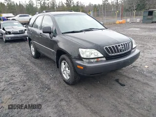2002 Lexus RX with VIN JTJHF10U120281395, listed as a IAAI auction lot 41628830 with 144,936 mi miles. Bid and sale history available at carsss.com. Image 1.