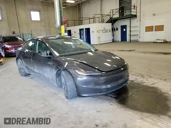 2024 Tesla Model 3 Long Range with VIN 5YJ3E1EBXRF818977, listed as a Copart auction lot 47303885 with 14,189 mi miles and Salvage Title. Bid and sale history available at DreamBid. Image 11.
