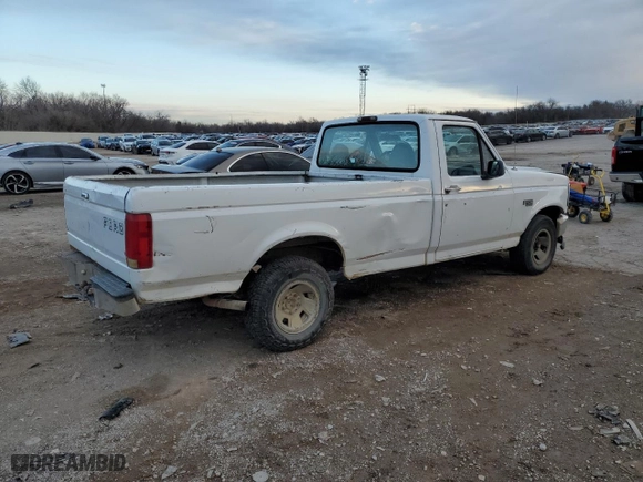 1996 Ford F-150 Special with VIN 1FTEF15N5TLA32007, listed as a Copart auction lot 88476505 with 358899 miles and Salvage Title. Bid and sale history available at carsss.com. Image 3.