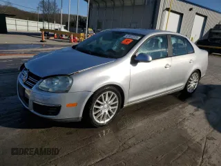 2008 Volkswagen Jetta Sedan Wolfsburg with VIN 3VWRJ71K18M154963, listed as a Copart auction lot 47822225 with 227,641 mi miles and Salvage Title. Bid and sale history available at carsss.com. Image 1.