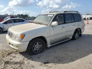 2002 Lexus LX 470 with VIN JTJHT00W623517039, listed as a Copart auction lot 51458785 with 219,906 mi miles and Clean Title. Bid and sale history available at carsss.com. Image 1.