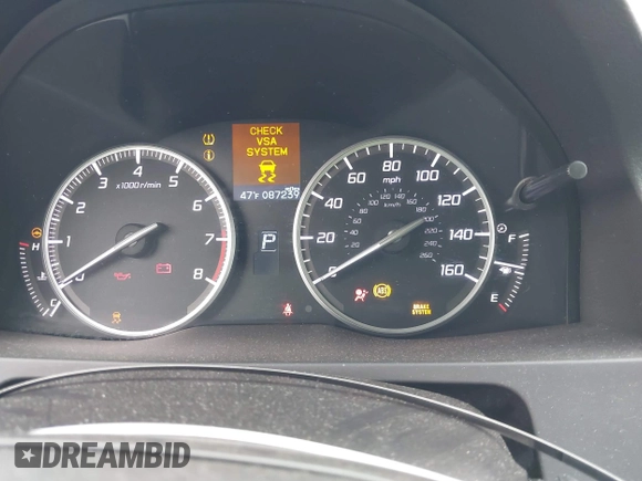 2014 Acura RDX Tech Pkg with VIN 5J8TB3H59EL006914, listed as a IAAI auction lot 41751341 with 87,239 mi miles. Bid and sale history available at carsss.com. Image 7.
