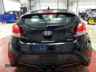 2013 Hyundai Veloster Turbo w/Black Int with VIN KMHTC6AE8DU137456, listed as a Copart auction lot 86293394 with 113,060 mi miles and Salvage Title. Bid and sale history available at carsss.com. Image 6.