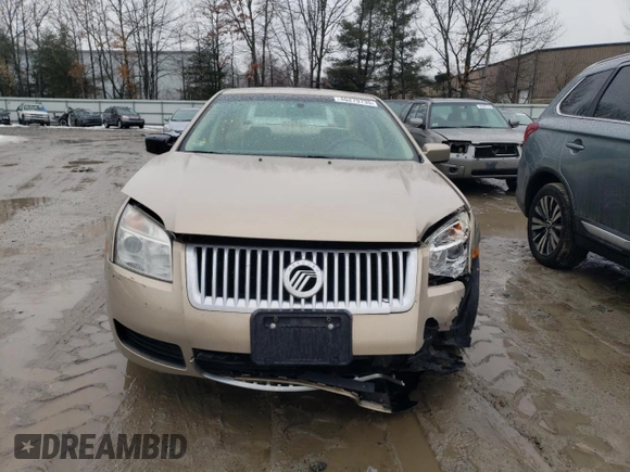 2007 Mercury Milan with VIN 3MEHM07Z57R671796, listed as a Copart auction lot 46279735 with 48,828 mi miles and Clean title. Bid and sale history available at DreamBid. Image 5.