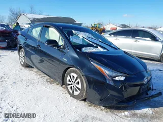 2016 Toyota Prius Four with VIN JTDKARFU3G3525194, listed as a IAAI auction lot 41231789 with 72,654 mi miles. Bid and sale history available at carsss.com. Image 1.