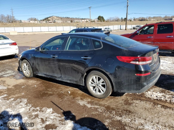2019 Kia Optima S with VIN 5XXGT4L35KG276713, listed as a Copart auction lot 41797285 with 101,036 mi miles and Salvage Title. Bid and sale history available at carsss.com. Image 2.
