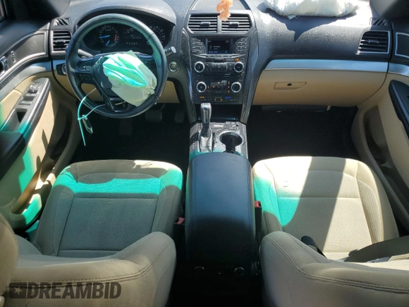 2017 Ford Explorer XLT with VIN 1FM5K7D80HGA31658, listed as a Copart auction lot 62325715 with 108,937 mi miles and Salvage title. Bid and sale history available at DreamBid. Image 8.