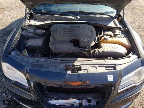 2014 Chrysler 300 with VIN 2C3CCAEG1EH320774, listed as a Copart auction lot 50183135 with 135,032 mi miles and Salvage Title. Bid and sale history available at carsss.com. Image 11.