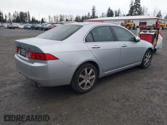 2004 Acura TSX w/Navigation with VIN JH4CL96924C004603, listed as a IAAI auction lot 41621278 with 186,906 mi miles. Bid and sale history available at carsss.com. Image 4.