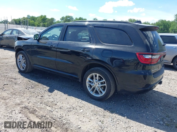 2024 Dodge Durango GT Plus with VIN 1C4RDJDG9RC192555, listed as a IAAI auction lot 42703867 with 36,329 mi miles and . Bid and sale history available at DreamBid. Image 3.