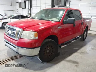2008 Ford F-150 XLT with VIN 1FTPW14V18FA82936, listed as a IAAI auction lot 42069322 with 291,921 mi miles. Bid and sale history available at carsss.com. Image 2.