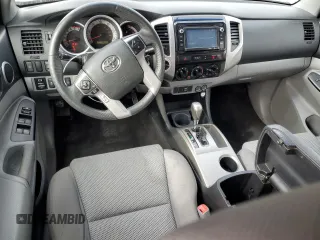 2014 Toyota Tacoma with VIN 3TMLU4EN4EM156401, listed as a Copart auction lot 46001045 with 124,289 mi miles and Salvage Title. Bid and sale history available at carsss.com. Image 8.