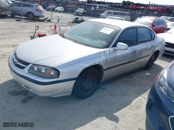 2002 Chevrolet Impala with VIN 2G1WF52E429186304, listed as a IAAI auction lot 41694321 with 255,807 mi miles. Bid and sale history available at carsss.com. Image 2.
