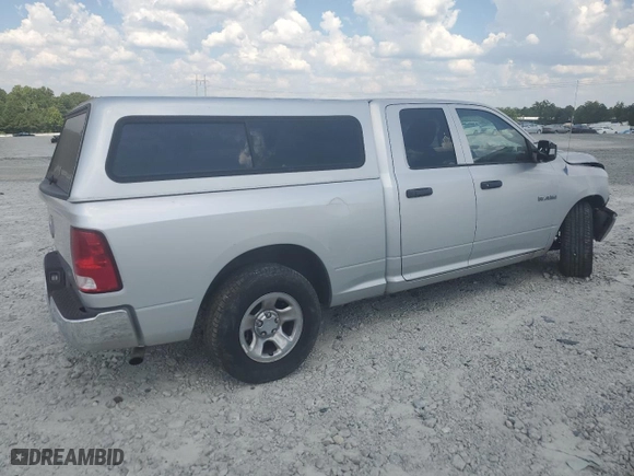 2010 Dodge Ram 1500 SLT with VIN 1D7RB1GP7AS238045, listed as a Copart auction lot 69377904 with 95,963 mi miles and Salvage Title. Bid and sale history available at carsss.com. Image 3.