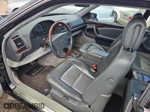 1998 MERCEDES-BENZ CL-CLASS 600 with VIN WDBGA76G5WA397263, listed as a Copart auction lot 83833004 with 110,419 mi miles and Clean Title. Bid and sale history available at DreamBid. Image 9.