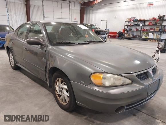 2004 Pontiac Grand Am SE1 with VIN 1G2NF52E74C256591, listed as a IAAI auction lot 41783877 with 181,610 mi miles. Bid and sale history available at carsss.com. Image 1.