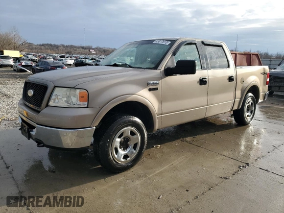 2006 Ford F-150 XL with VIN 1FTPW14V36FB59285, listed as a Copart auction lot 45317615 with 180,241 mi miles and Salvage Title. Bid and sale history available at carsss.com. Image 1.