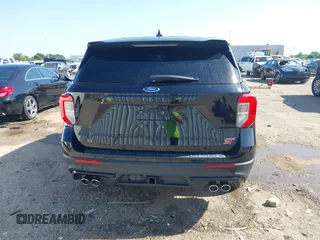 2022 Ford Explorer ST z VIN 1FM5K8GC1NGA40631, wystawiony jako IAAI lot #42009716 z przebiegiem 37 700 mil mil oraz . Historia ofert i sprzedaży dostępna na DreamBid. Obrazek 17.