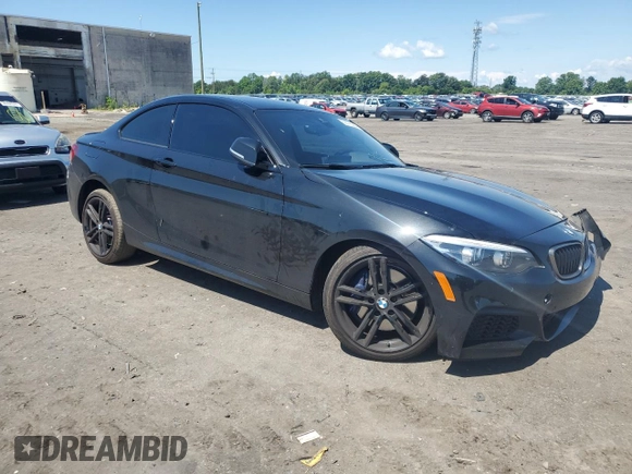 2020 BMW 2 Series M240i xDrive with VIN WBA2J7C07L7E81130, listed as a Copart auction lot 56795364 with 26,270 mi miles and Salvage Title. Bid and sale history available at carsss.com. Image 4.