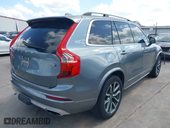 2018 Volvo XC90 Momentum with VIN YV4A22PK6J1212864, listed as a IAAI auction lot 42481788 with 83,383 mi miles and . Bid and sale history available at DreamBid. Image 4.