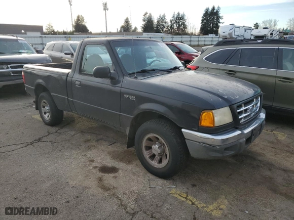 2001 Ford Ranger XL with VIN 1FTYR10C11PA39990, listed as a Copart auction lot 43968535 with 183,654 mi miles and Clean Title. Bid and sale history available at carsss.com. Image 4.