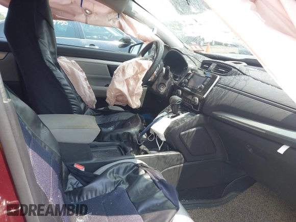 2017 Honda CR-V LX with VIN 2HKRW6H39HH206214, listed as a IAAI auction lot 40015604 with 48,982 mi miles. Bid and sale history available at carsss.com. Image 5.