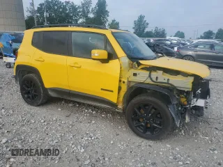 2017 Jeep Renegade Altitude with VIN ZACCJBBH2HPE97762, listed as a Copart auction lot 59161605 with 188,153 mi miles and Clean title. Bid and sale history available at DreamBid. Image 4.