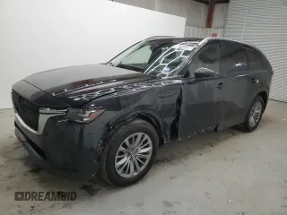 2024 Mazda CX-90 Preferred Plus with VIN JM3KKCHD5R1121732, listed as a Copart auction lot 47745595 with 33,042 mi miles and Salvage Title. Bid and sale history available at DreamBid. Image 1.