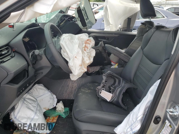 2024 Toyota RAV4 Hybrid XLE Premium with VIN 4T3B6RFV7RU148573, listed as a Copart auction lot 58340474 with 1,193 mi miles and Salvage title. Bid and sale history available at DreamBid. Image 7.