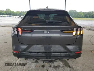 2021 Ford Mustang Mach-E GT with VIN 3FMTK4SEXMME01710, listed as a Copart auction lot 59741385 with 53,370 mi miles and Salvage title. Bid and sale history available at DreamBid. Image 6.