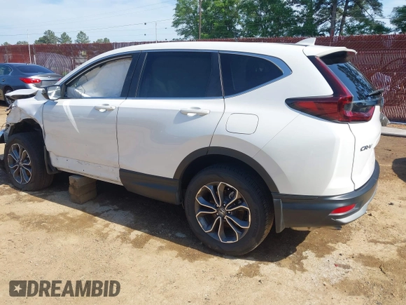 2022 Honda CR-V EX-L with VIN 5J6RW1H82NA004522, listed as a IAAI auction lot 42016997 with 61,844 mi miles and . Bid and sale history available at carsss.com. Image 3.