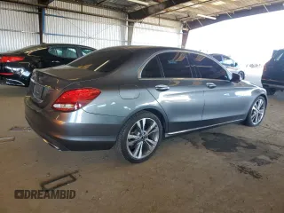 2018 Mercedes-Benz C 300 with VIN 55SWF4JB1JU238800, listed as a Copart auction lot 58972855 with 109,704 mi miles and Salvage title. Bid and sale history available at DreamBid. Image 3.