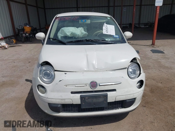 2012 FIAT 500 Pop z VIN 3C3CFFAR1CT365486, wystawiony jako IAAI lot #42024218 z przebiegiem 181 293 mil mil oraz . Historia ofert i sprzedaży dostępna na DreamBid. Obrazek 12.
