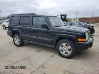 2007 Jeep Commander Sport z VIN 1J8HG48K97C527502, wystawiony jako Copart lot #52362625 z przebiegiem 156 639 mil mil oraz Czysty tytuł • Clean title. Historia ofert i sprzedaży dostępna na DreamBid. Obrazek 4.