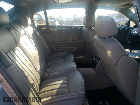 2007 Bentley Flying Spur with VIN SCBBR93W47C040550, listed as a Copart auction lot 77218514 with 39,492 mi miles and Salvage Title. Bid and sale history available at DreamBid. Image 10.