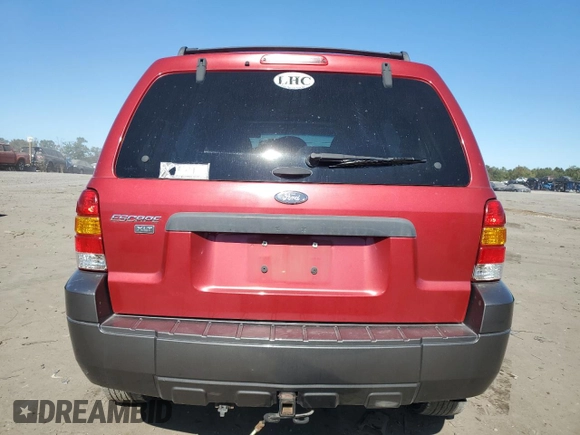 2005 Ford Escape XLT with VIN 1FMYU03185KA84202, listed as a Copart auction lot 75138074 with 147,142 mi miles and Clean Title. Bid and sale history available at carsss.com. Image 6.
