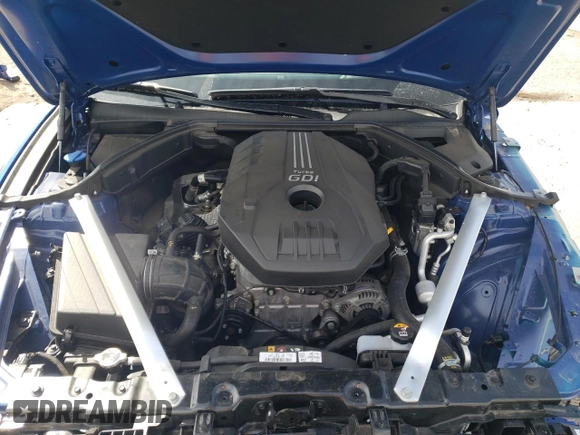 2022 Genesis G70 2.0T with VIN KMTG34TA2NU087158, listed as a Copart auction lot 51436075 with 30,069 mi miles and Salvage Title. Bid and sale history available at carsss.com. Image 13.