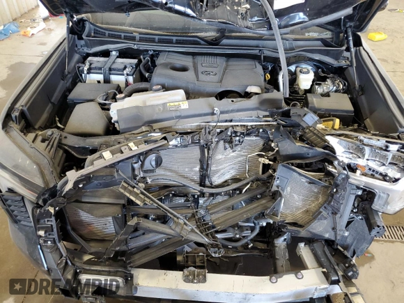 2024 Toyota Tundra Limited with VIN 5TFJA5DB4RX229828, listed as a Copart auction lot 60220935 with 10,738 mi miles and Salvage title. Bid and sale history available at DreamBid. Image 11.