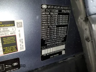 2018 Land Rover Range Rover HSE z VIN SALGS2SV8JA502742, wystawiony jako Copart lot #60878555 z przebiegiem 81 004 mil mil oraz Szkoda całkowita • Salvage title. Historia ofert i sprzedaży dostępna na DreamBid. Obrazek 13.