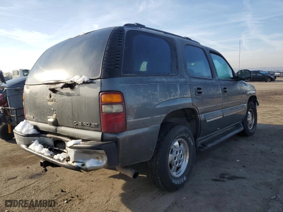 2001 Chevrolet Tahoe LT with VIN 1GNEK13T21J120185, listed as a Copart auction lot 86432744 with 185,055 mi miles and Clean Title. Bid and sale history available at carsss.com. Image 3.