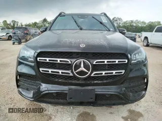 2022 Mercedes-Benz GLS with VIN 4JGFF8GE4NA765606, listed as a Copart auction lot 45724033 with 8,837 mi miles. Bid and sale history available at carsss.com. Image 5.
