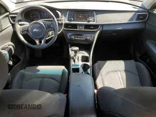 2016 Kia Optima LX with VIN 5XXGT4L38GG112895, listed as a Copart auction lot 52201095 with 117,689 mi miles and Salvage Title. Bid and sale history available at carsss.com. Image 8.
