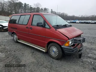 1990 Ford Aerostar with VIN 1FMDA31X6LZB41923, listed as a Copart auction lot 86900154 with 11,339 mi miles and Salvage Title. Bid and sale history available at carsss.com. Image 4.