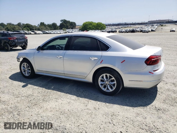 2017 Volkswagen Passat S with VIN 1VWAT7A30HC083255, listed as a Copart auction lot 60651695 with 153,879 mi miles and Salvage title. Bid and sale history available at DreamBid. Image 2.