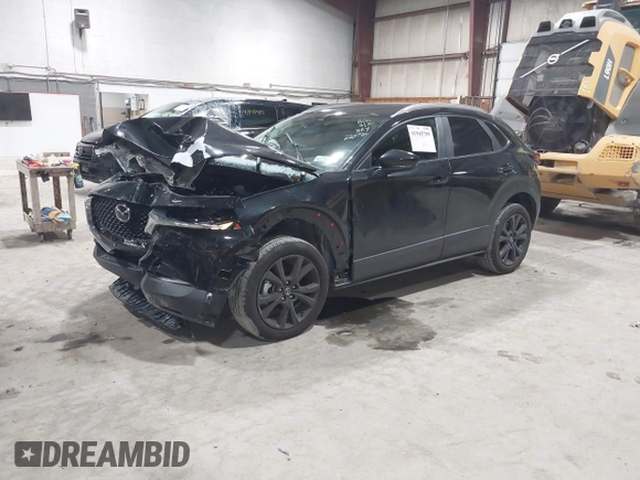 2025 Mazda CX-30 S Select Sport with VIN 3MVDMBBM2SM755621, listed as a IAAI auction lot 41945799 with 2,401 mi miles and . Bid and sale history available at DreamBid. Image 18.