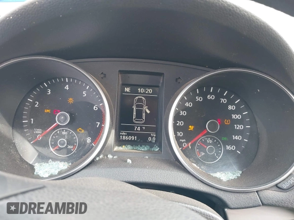 2011 Volkswagen Golf с VIN WVWAA7AJ6BW265135, выставлен на аукционе IAAI как лот 41911257 с пробегом 186 091 миль миль и . История ставок и продаж доступна на DreamBid. Изображение 7.
