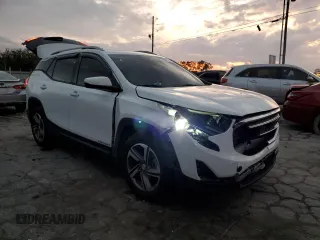 2020 GMC Terrain SLT z VIN 3GKALPEVXLL139329, wystawiony jako Copart lot #79674724 z przebiegiem 94 719 mil mil oraz Szkoda całkowita • Salvage title. Historia ofert i sprzedaży dostępna na DreamBid. Obrazek 4.