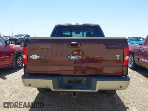 2008 Ford F-150 XLT with VIN 1FTPW14V58KC96206, listed as a IAAI auction lot 42004866 with 208,481 mi miles. Bid and sale history available at carsss.com. Image 16.