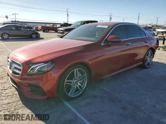 2019 Mercedes-Benz E-Class E 300 with VIN WDDZF4JBXKA640894, listed as a Copart auction lot 67495542 with 45,770 mi miles. Bid and sale history available at carsss.com. Image 1.